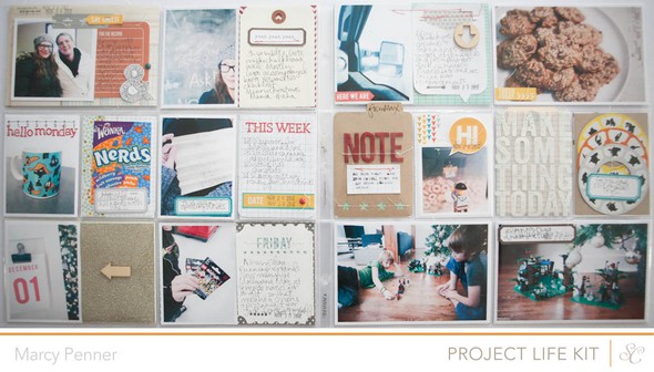 Project Life Week 48 by marcypenner gallery