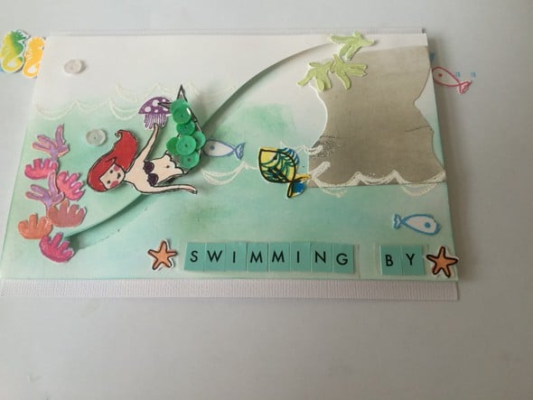 Swimming By Birthday Card by Brinkleyboy gallery