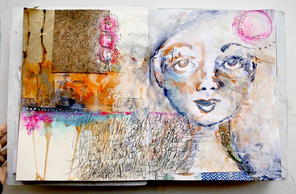 Junque Journal Page by soapHOUSEmama gallery