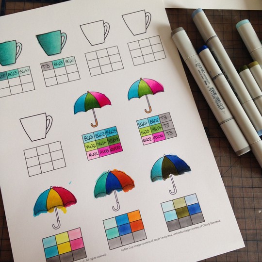 Online Card Classes ★ Copic Markers for Card Makers ★ Day 3