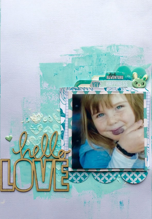 Hello Love in Clean Mixed Media gallery