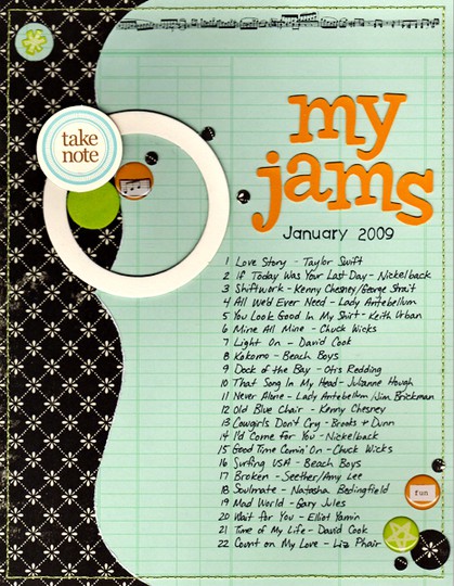 my jams - January 2009