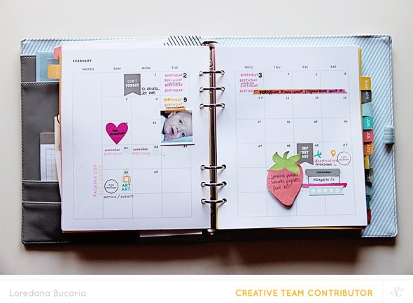 Planner Kit February by lory gallery