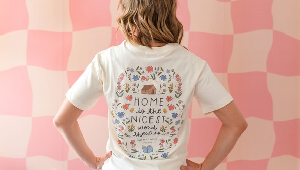 Home Is The Nicest Word - Pippi Tee - Ivory gallery