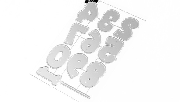 Metal Die Set - Balloon Numbers gallery