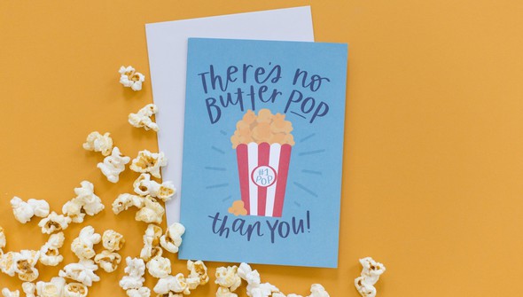 There's No Butter Pop Than You Greeting Card gallery