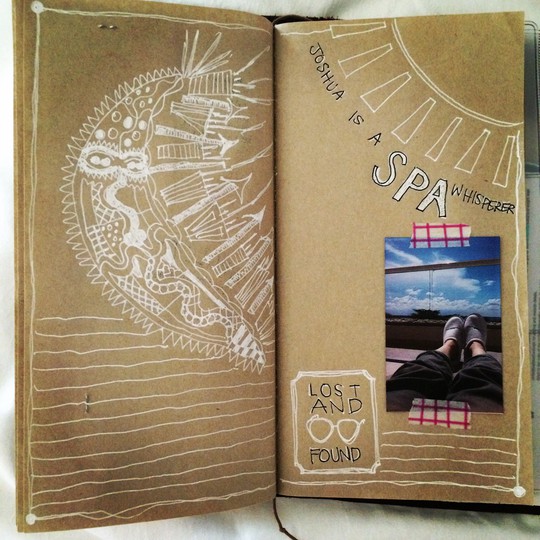 My travelers notebook - travel style