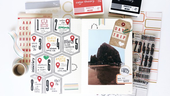 Stamp Set : 6x8 Travelogue by In a Creative Bubble gallery