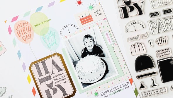 Stamp Set : 6x8 Let's Eat Cake by Paislee Press gallery