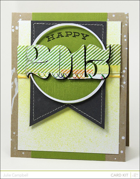 Card Kit Only Project: Happy 2013 Card by JulieCampbell gallery