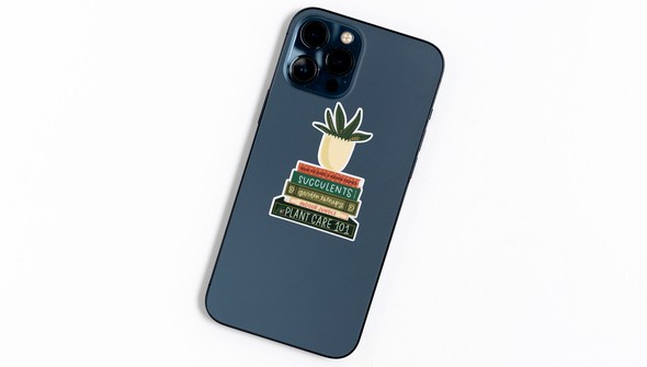 Plant Book Stack Decal Sticker gallery
