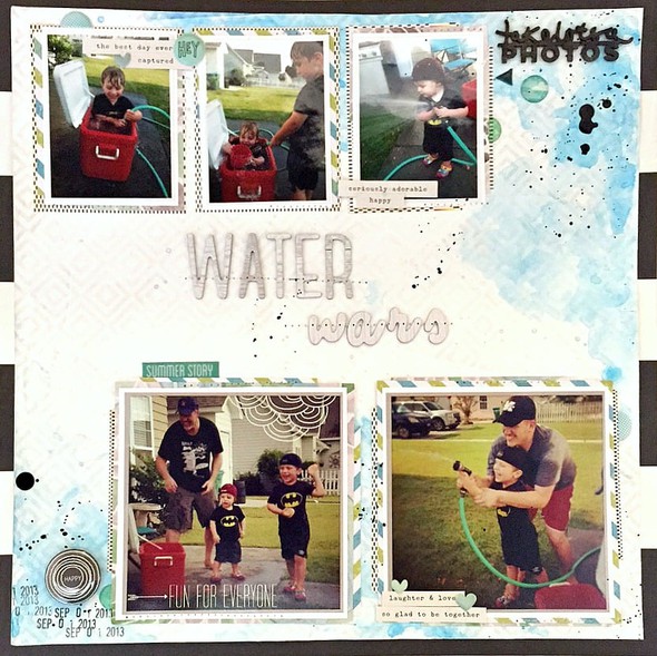 Water Wars Layout in 5 Ways to Use Gesso gallery