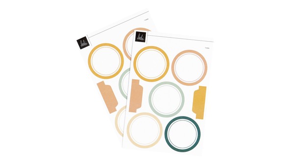 4x6 Circle Sticker Sheets gallery