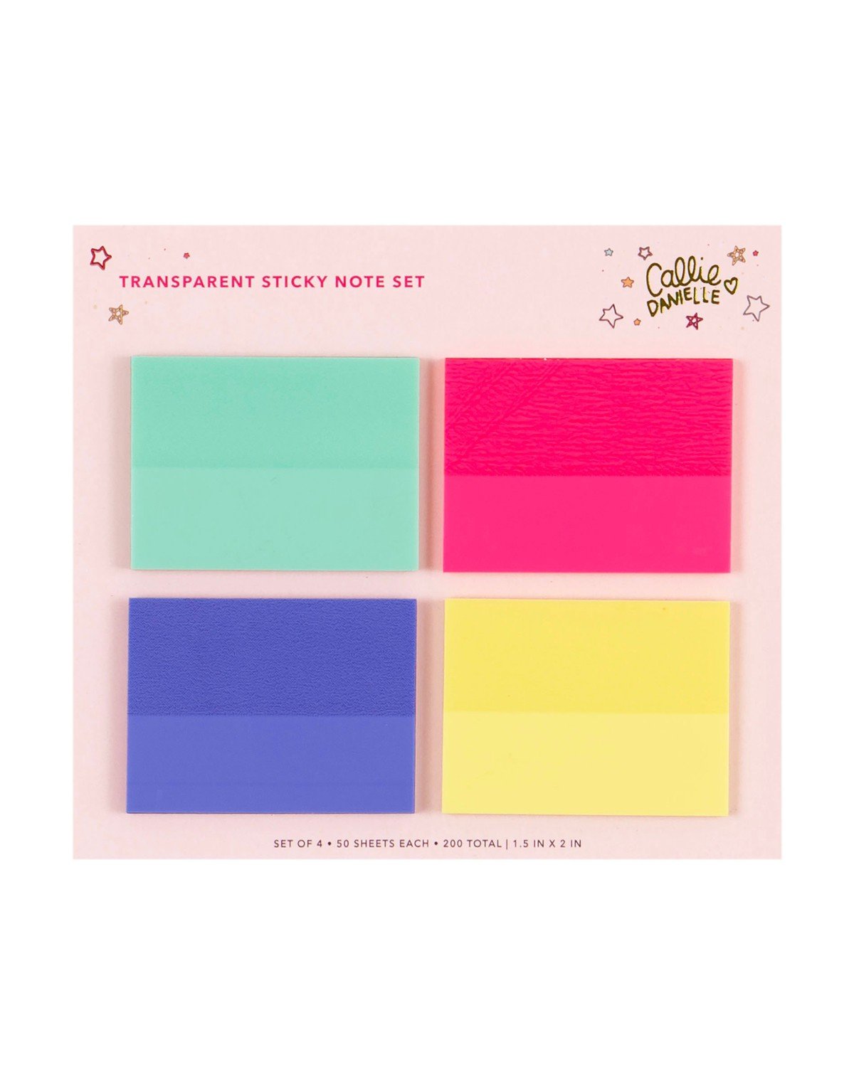 Transparent Sticky Notes Set item