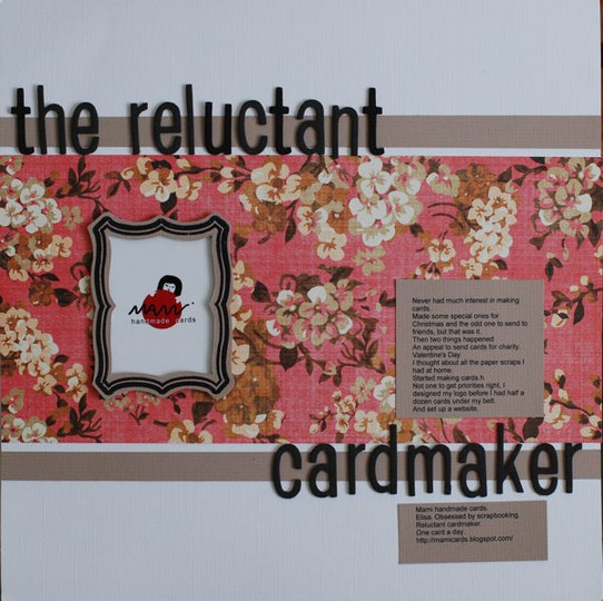 The Reluctant Cardmaker