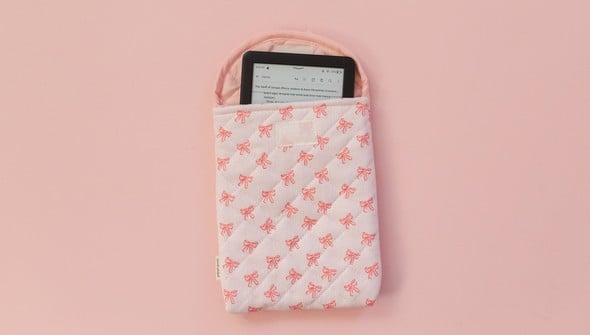 Pink Coquette Bows Quilted E-Reader Case gallery