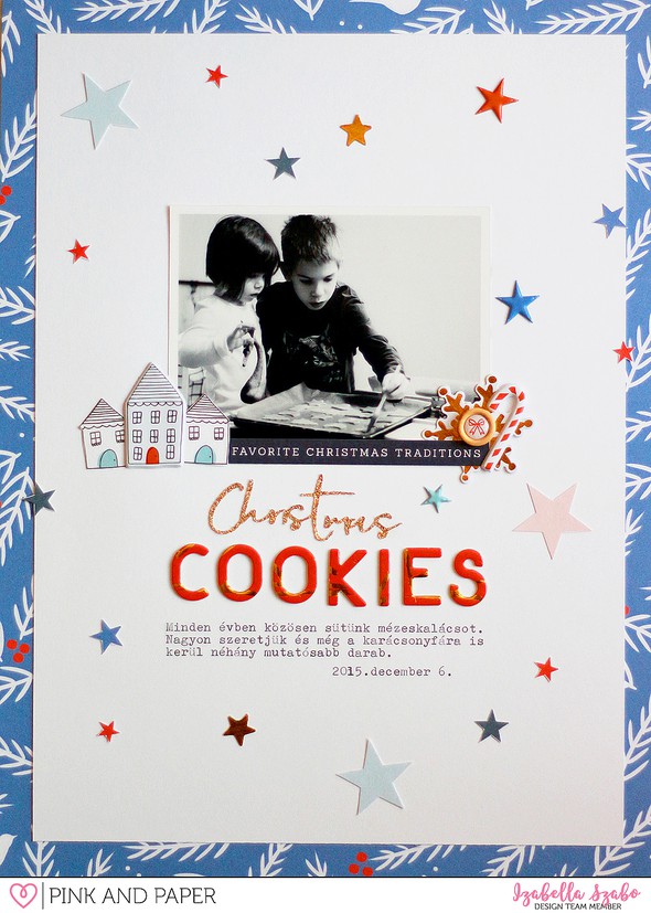 Pinkfresh studio december days christmas cookies original