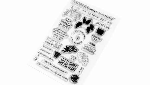 Stamp Set : 4×6 Plant Lady by Goldenwood Co gallery