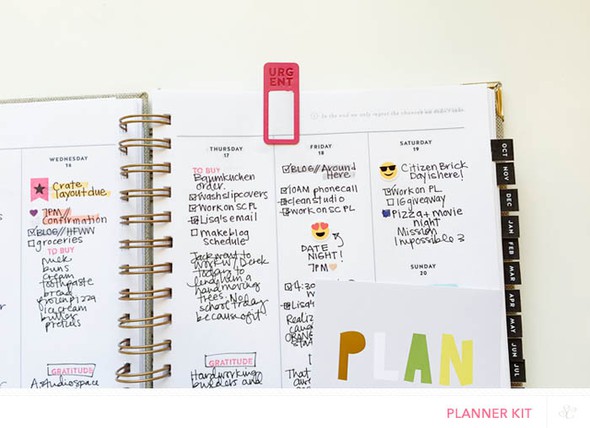 A week in September // Planner kit by marcypenner gallery