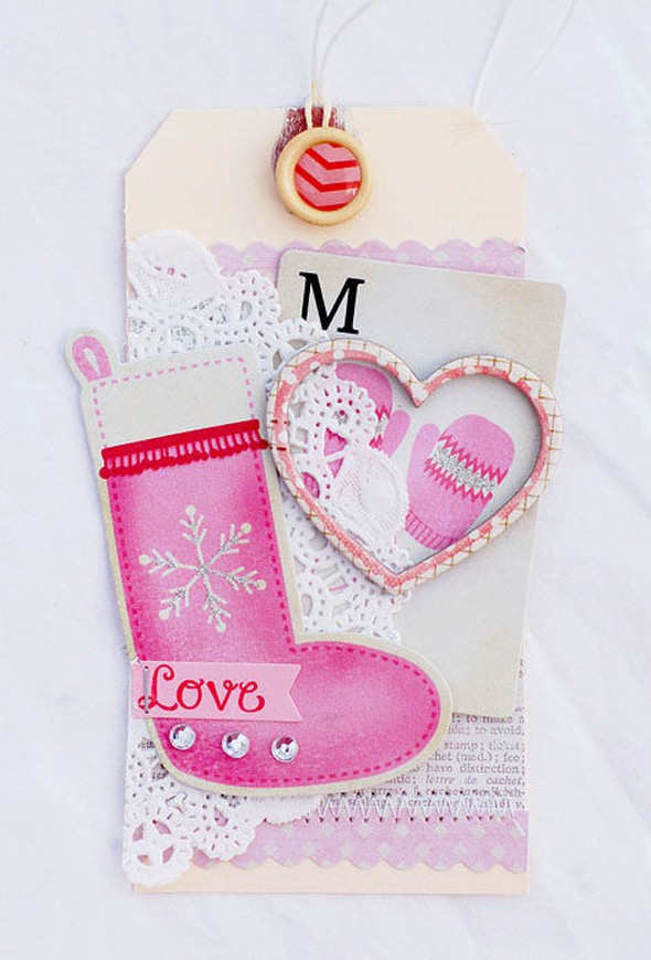 Pink Holiday Tags by agomalley gallery