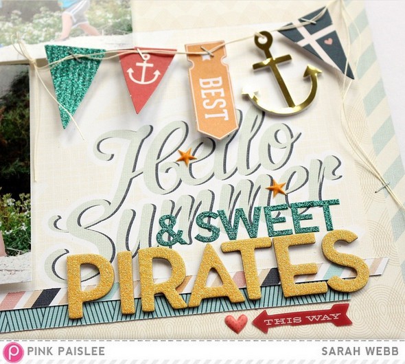 Hello Summer and Sweet Pirates *Pink Paislee* by SarahWebb gallery