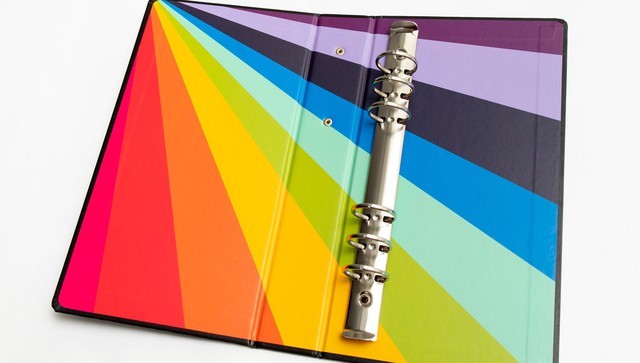Color Theory Album - 3×8 Inky Black Chipboard - Studio Calico