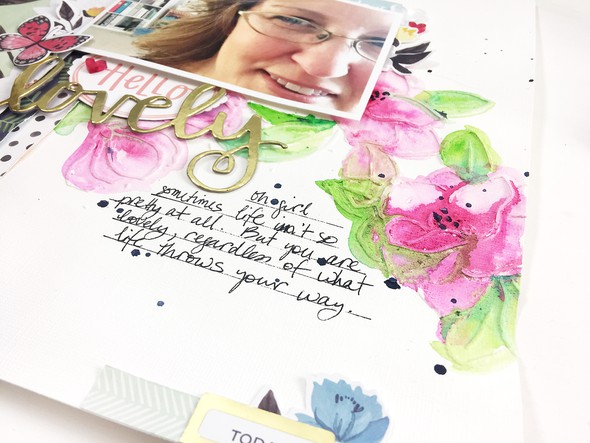 Mixed Media Layout | Hello Lovely by larkindesign gallery