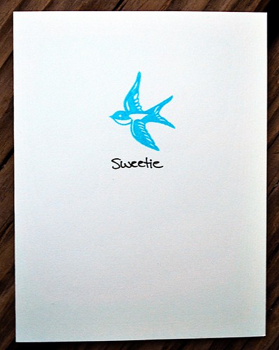Sweetie Bird Card