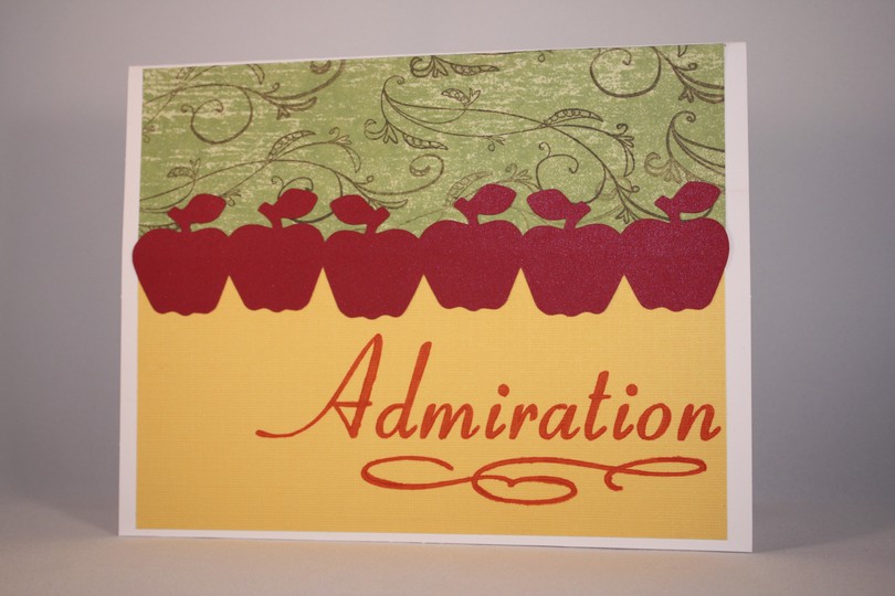 Teacher Admiration Card