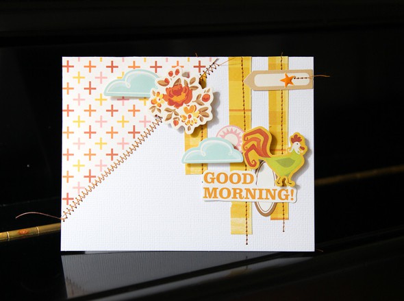 Good Morning Card | October Afternoon by patricia gallery