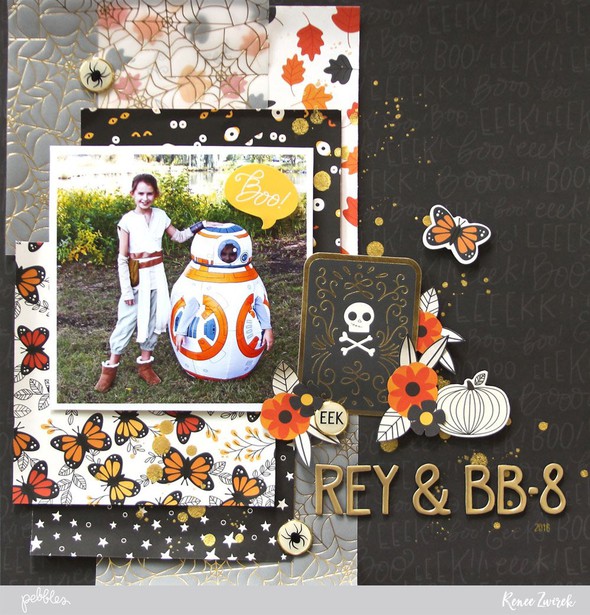 Rey & BB-8 *Pebbles* by Renee_Zwirek gallery