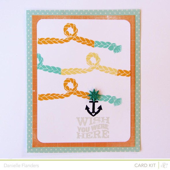 Wish You Were Here card *Main Card Kit* by Dani gallery