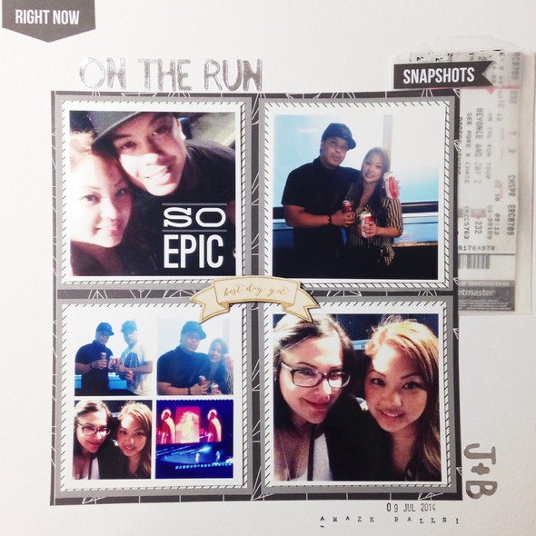On the Run Tour Layout by JoyousPaperie gallery