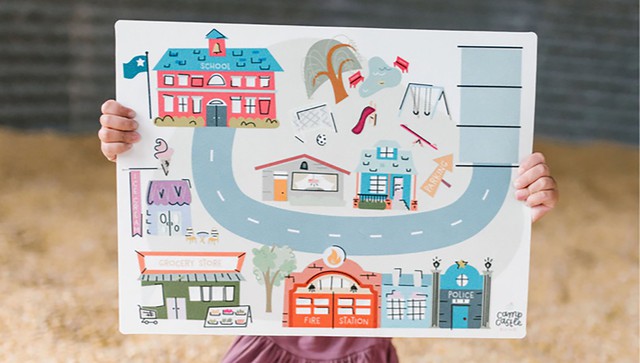 Mini Classic City Play Mat, 3 of 6