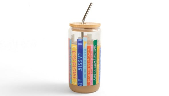 Dog Books Glass Can gallery