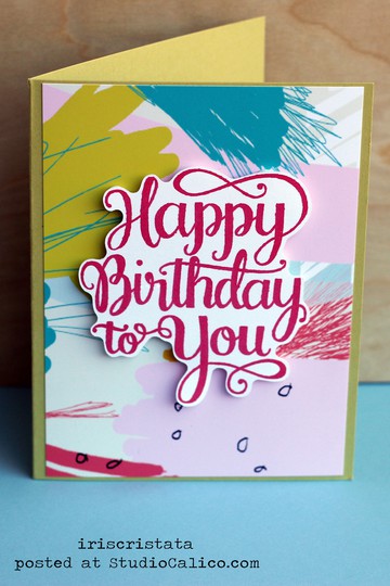 Happy Birthday to You card