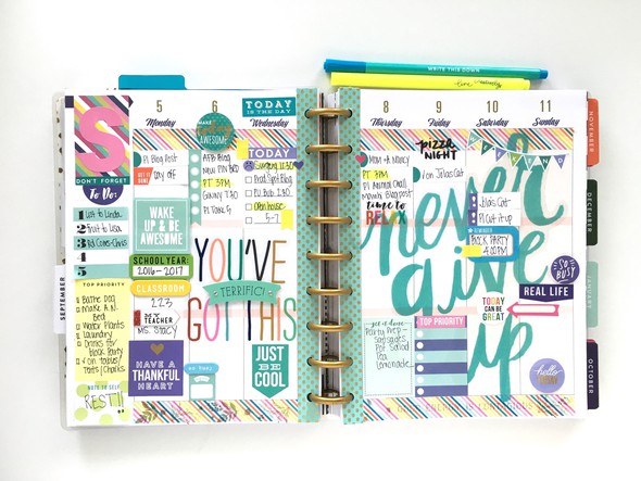 Sept 5-11 planner spread by MaryAnnM gallery