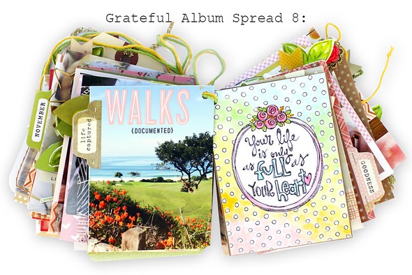 Grateful album spread eight