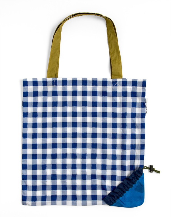 Blueberry Foldable Market Tote Bag, 2 of 5