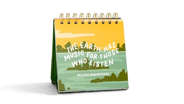 52 Weeks Of Outdoorsy Quotes Flip Desk Calendar gallery