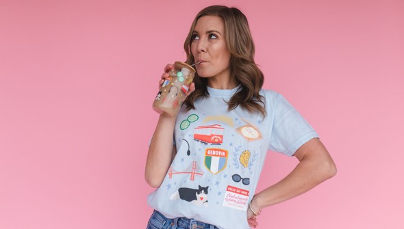 Princess Illustrations Tee - Chambray gallery