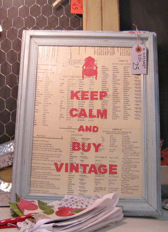 Keep Calm & Buy Vintage by TamiG gallery