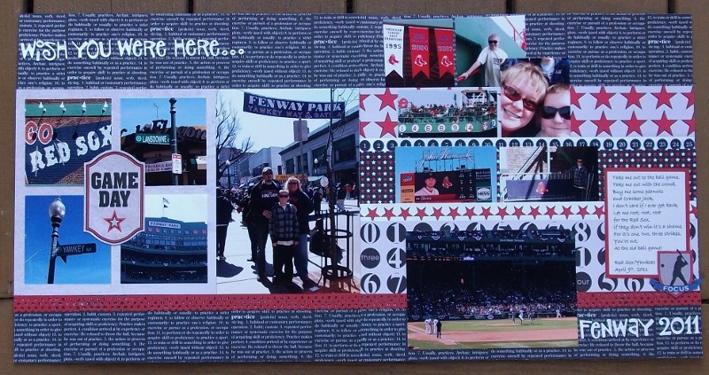 Wish You Were Here...Fenway 2011 (KP's SB 3 Sketches #3 & #2)