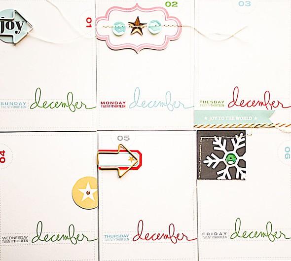 December Daily Journal Cards by Neela gallery