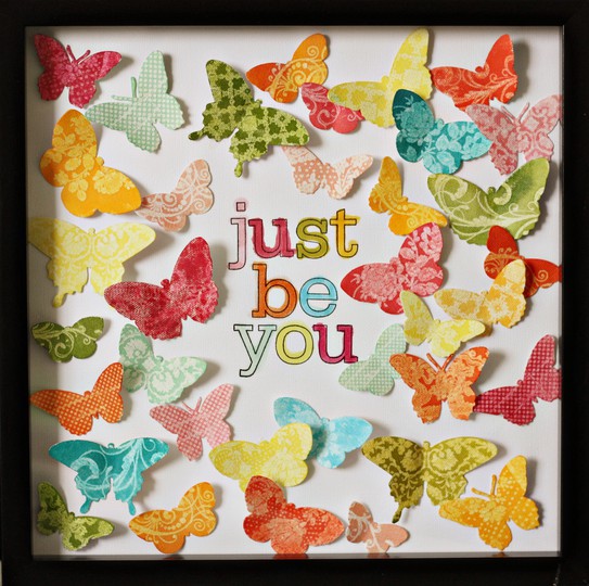 Just be You shadowbox