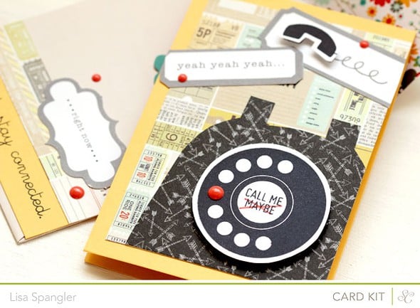 Call me! (Front Row Card Kit Only) by sideoats gallery
