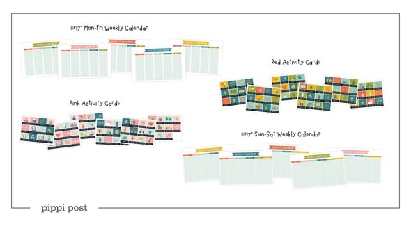 Kids Chore Chart Digital - Printable Calendar gallery