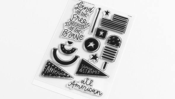 Stamp Set : 4x6 All American by Pippi Post gallery